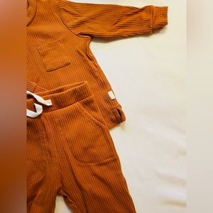 Firsts by Petite Lem infant shirt and pant set